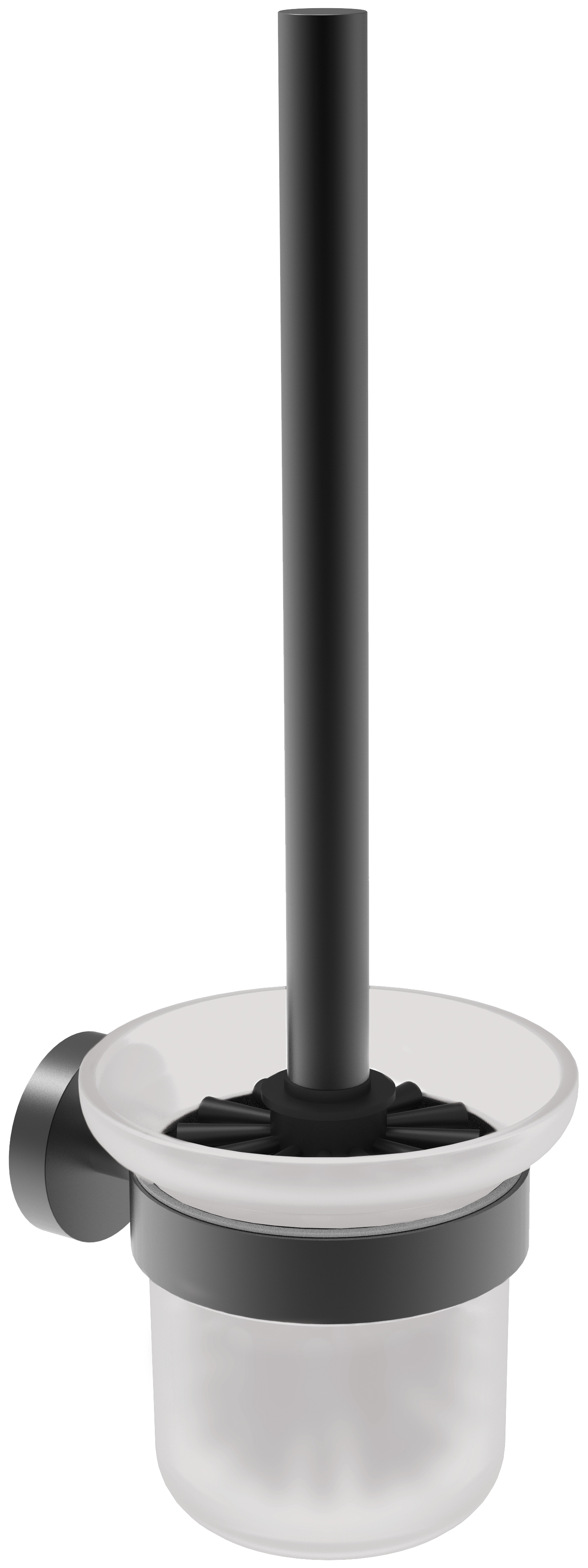 Deante Jasmin brosse wc à visser noir ADJ_N711