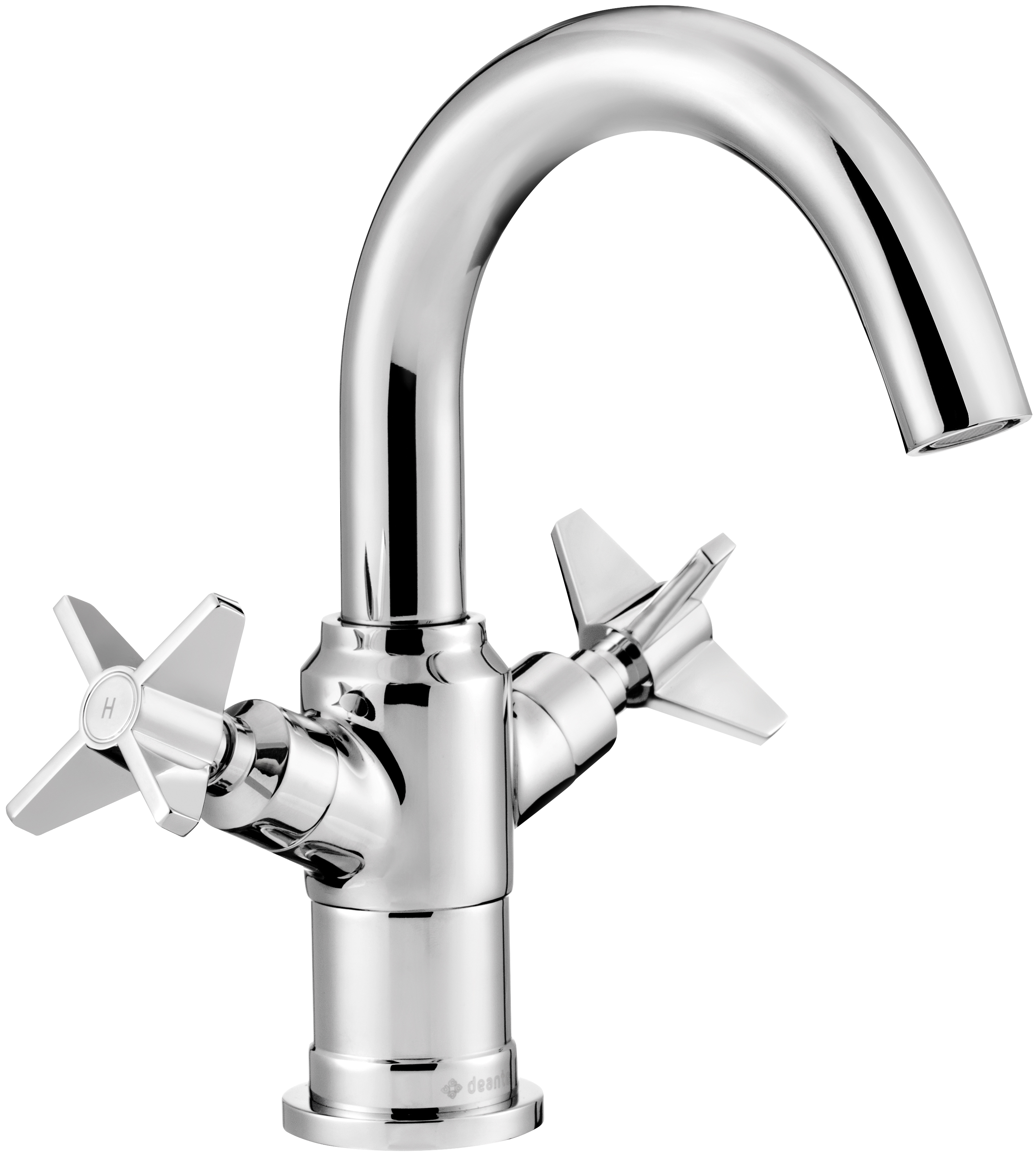 Deante Temisto mitigeur de lavabo sur pied chrome BQT_020D