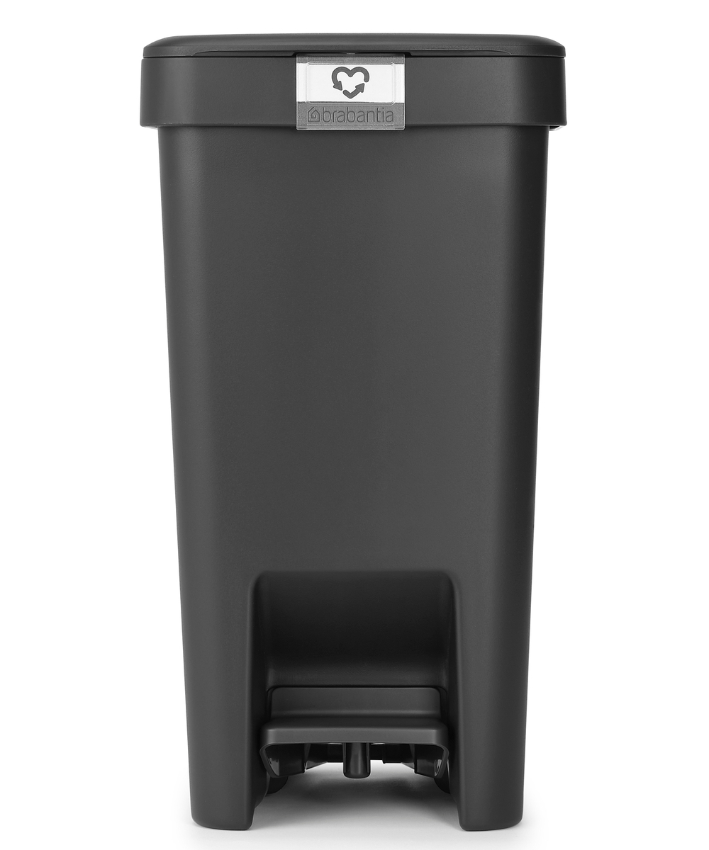 Brabantia StepUp poubelle 10 l noir-gris 800344