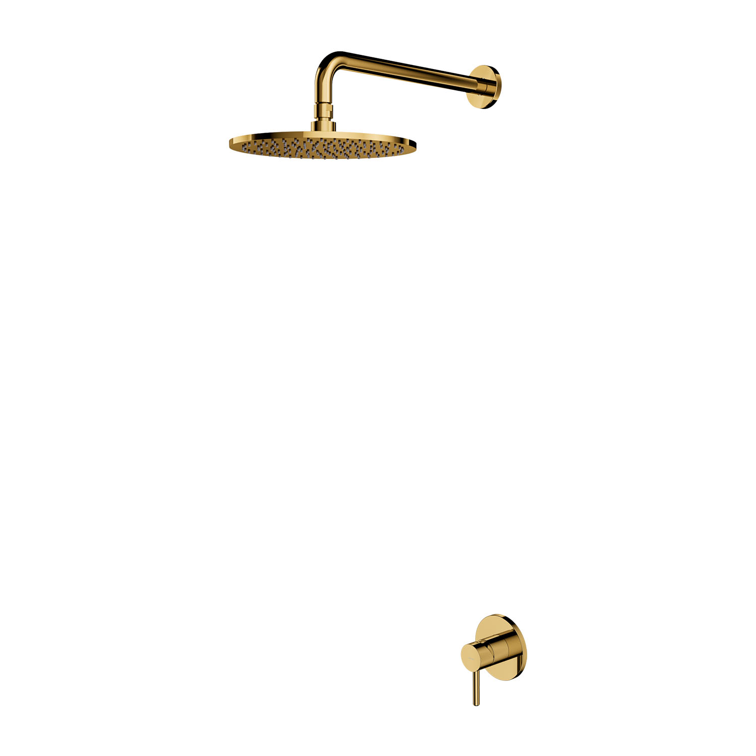 Omnires Y ensemble de douche encastré oui doré SYSY36GL