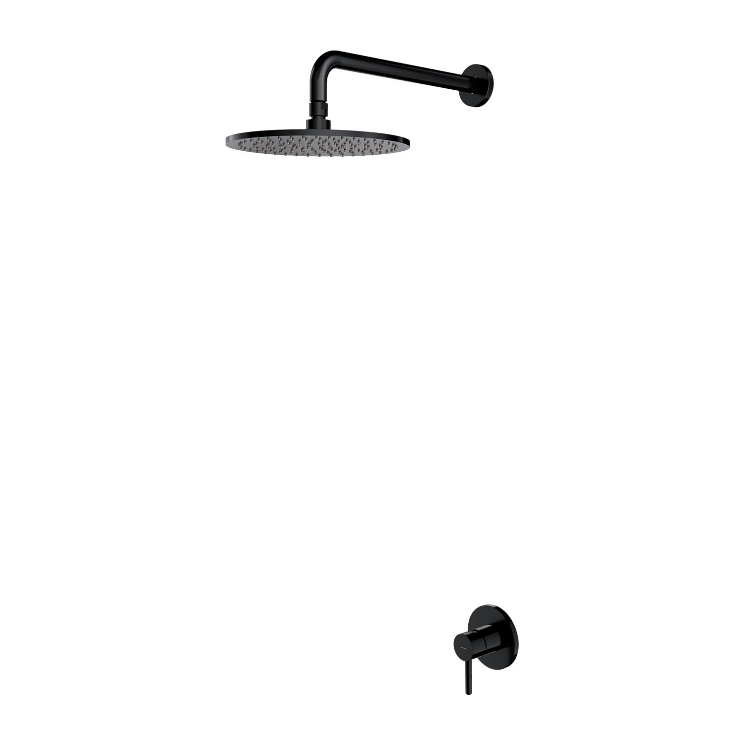 Omnires Y ensemble de douche encastré oui noir SYSY36BL