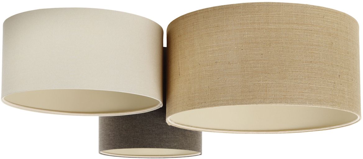 BPS Koncept Boho Ellegant plafonnier 3x60 W marron 080-076