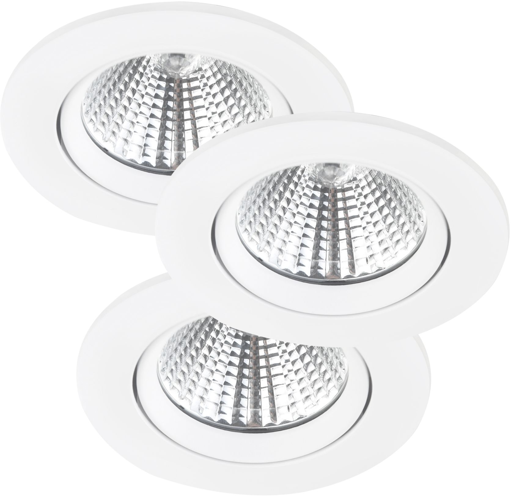 Nordlux Fremont spot encastré 3x4.5 W blanc 47580101