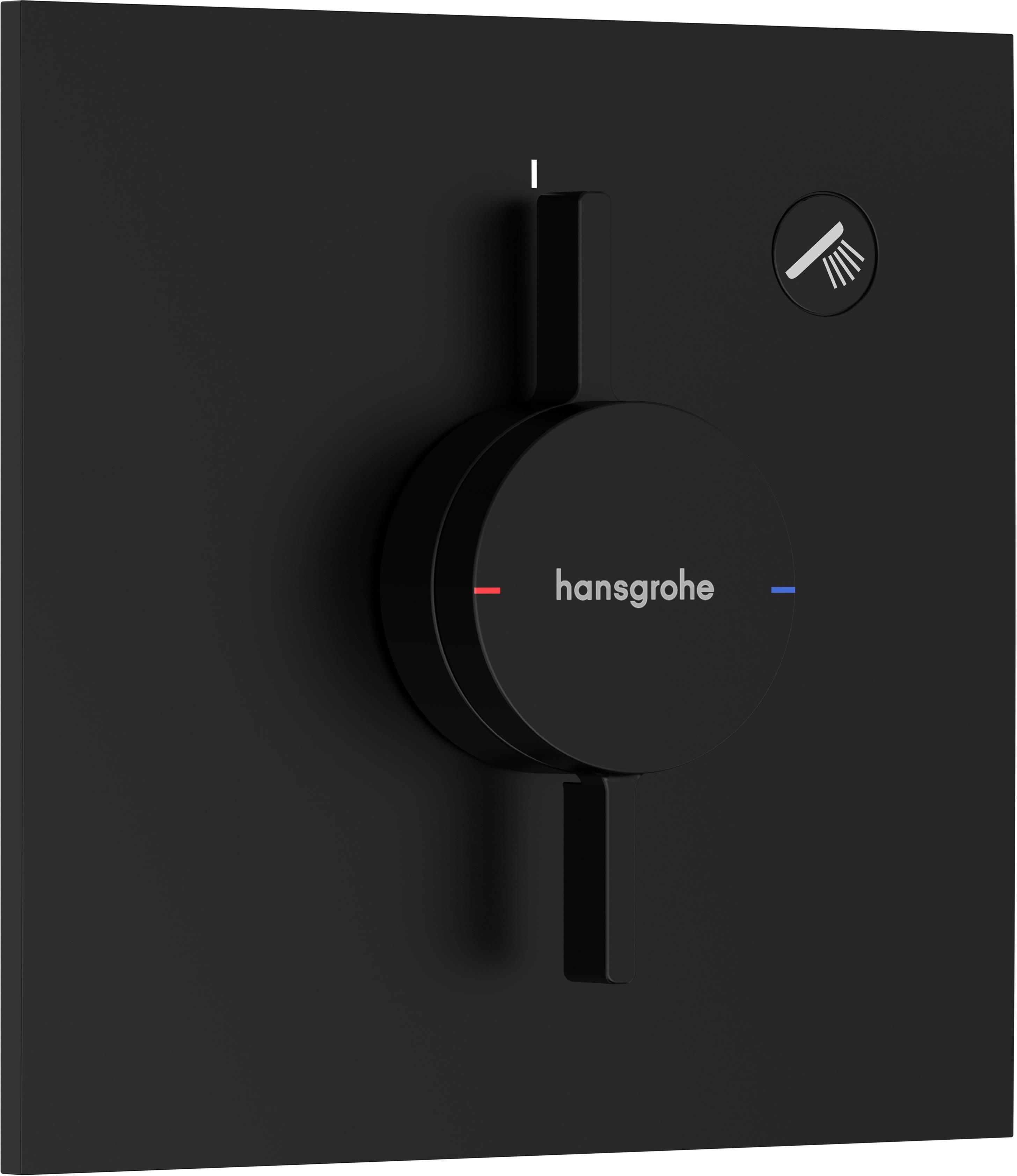 Hansgrohe DuoTurn E mitigeur de douche encastrée noir 75617670