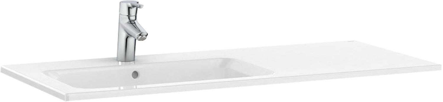 Roca Gap lavabo 100.5x46 cm rectangulaire de meuble blanc A3279A3000