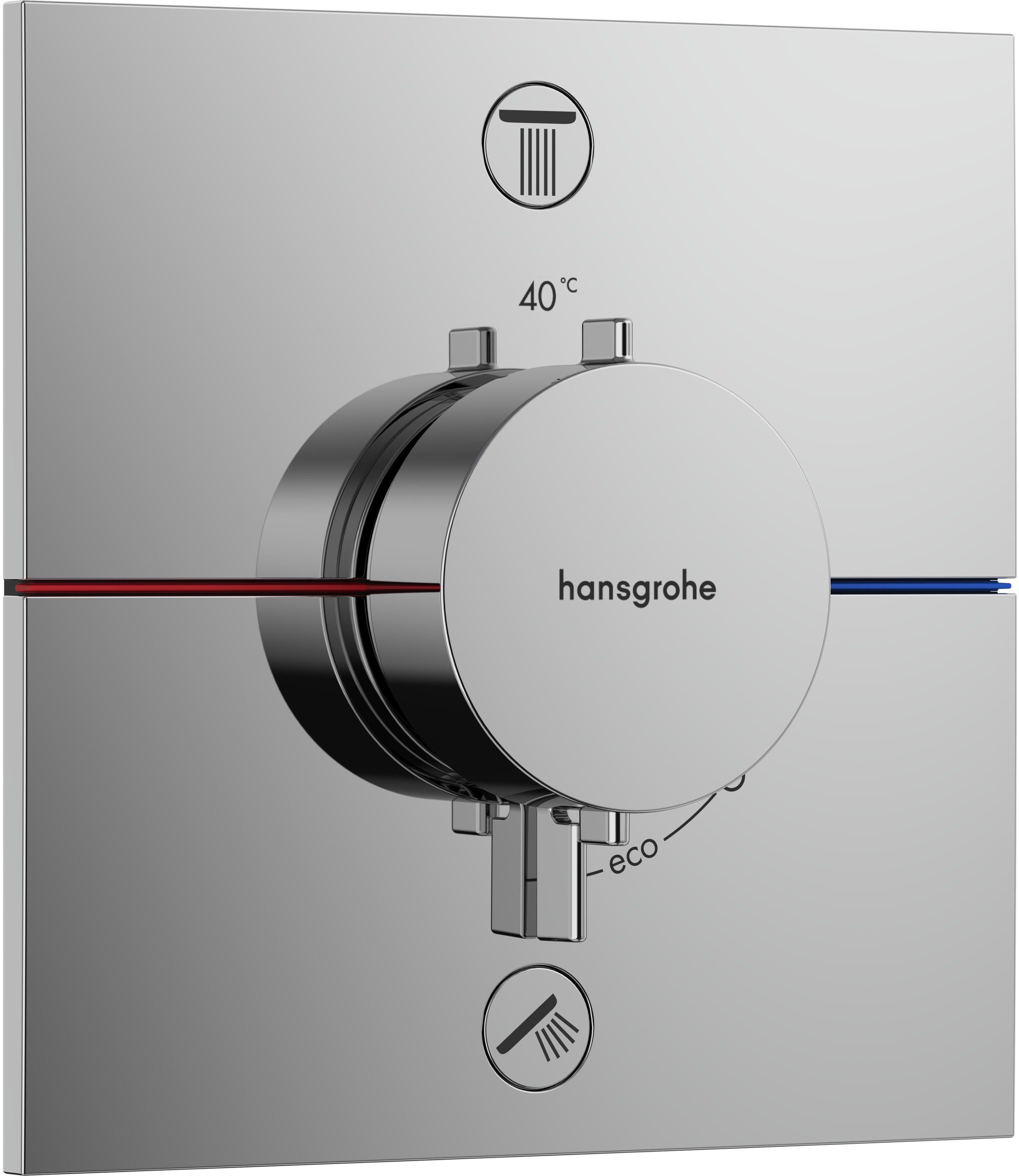 Hansgrohe ShowerSelect Comfort E mitigeur bain-douche encastrée oui chrome 15572000