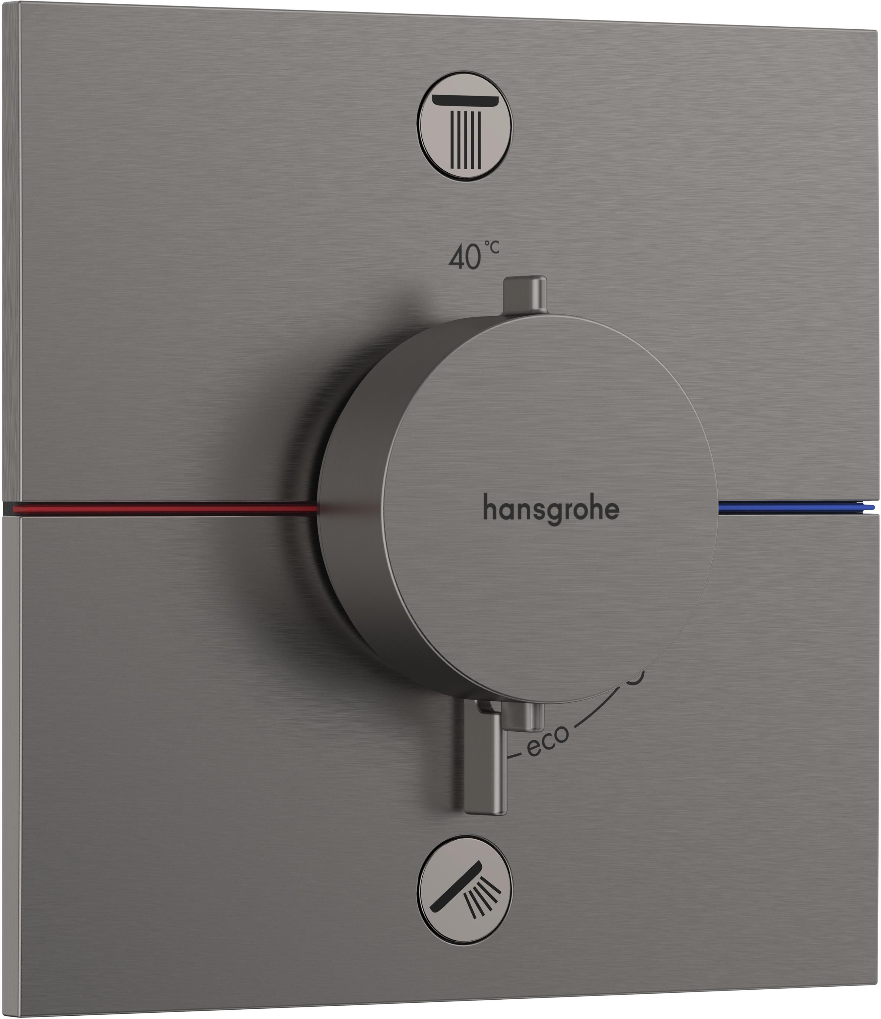 Hansgrohe ShowerSelect Comfort E mitigeur bain-douche encastrée avec thermostat chrome 15572340