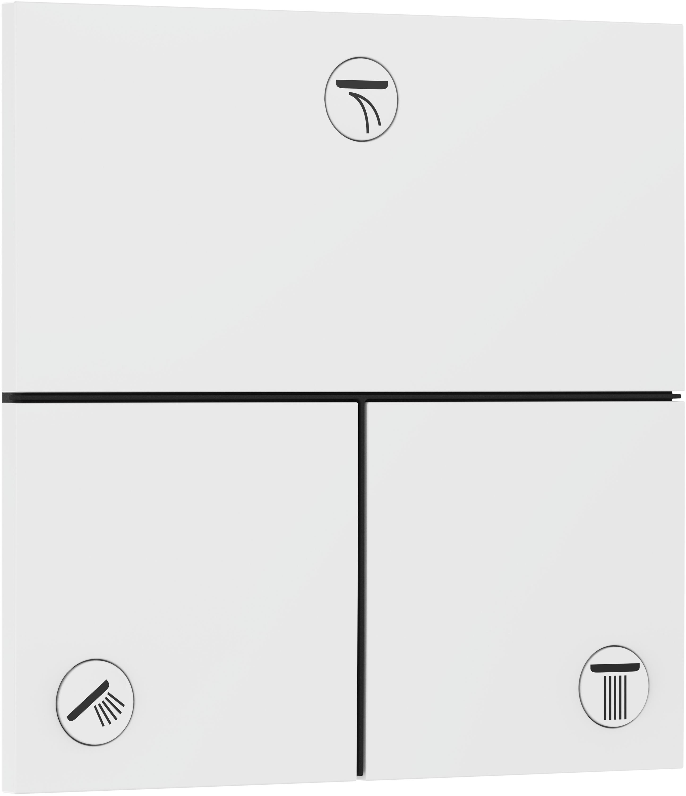 Hansgrohe ShowerSelect Comfort E vanne d'arrêt encastrée 15573700