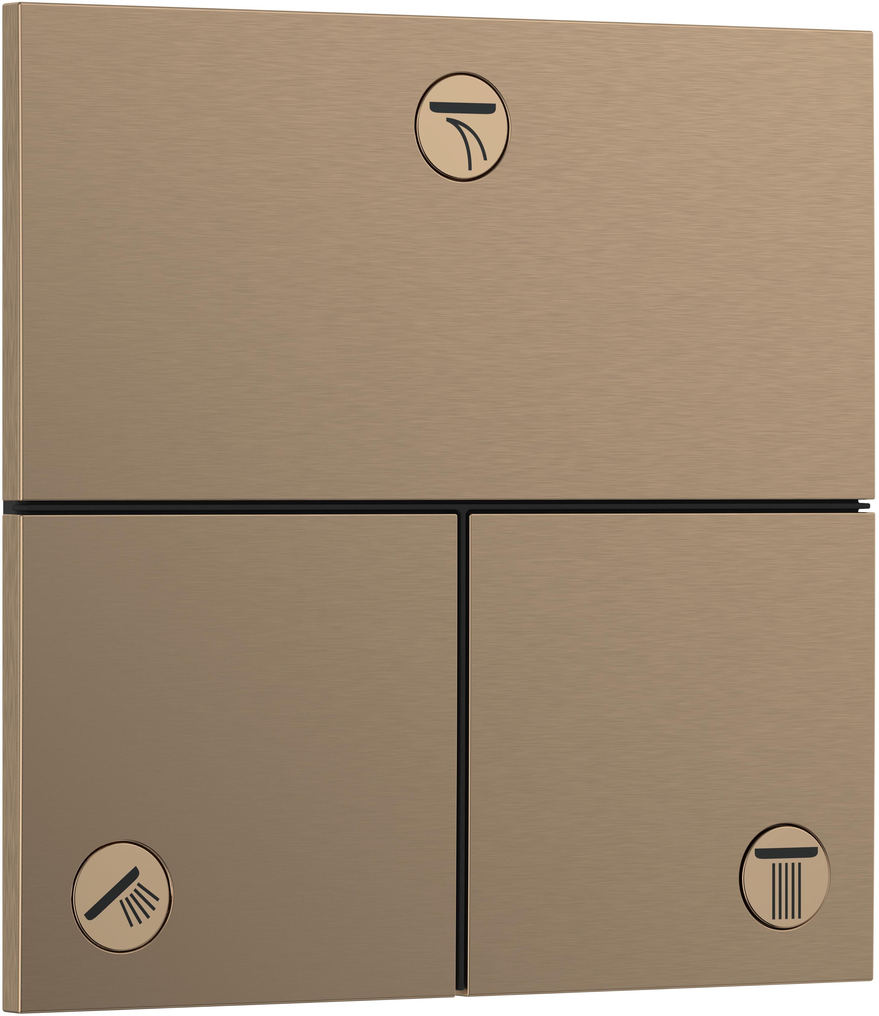 Hansgrohe ShowerSelect Comfort E vanne d'arrêt encastrée 15573140