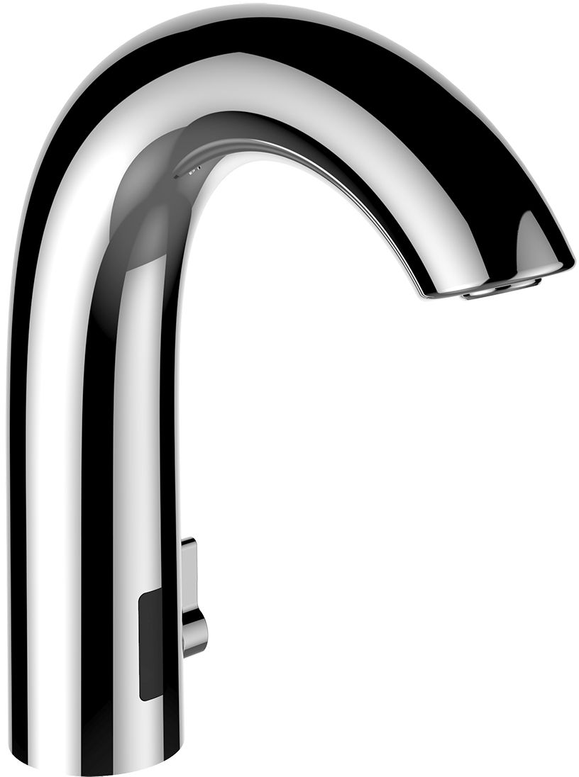 Laufen Curvetronic mitigeur de lavabo sur pied électronique chrome HF707153100000