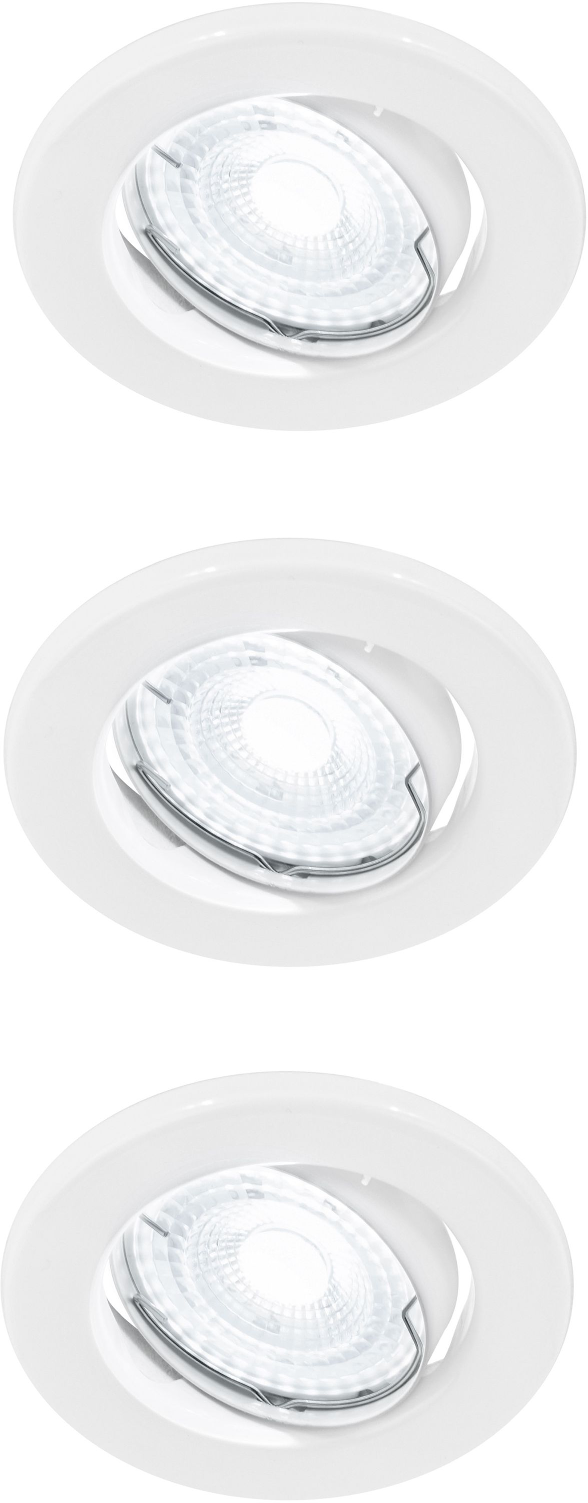 Nordlux Canis spot encastré 3x4.7 W blanc 49390101