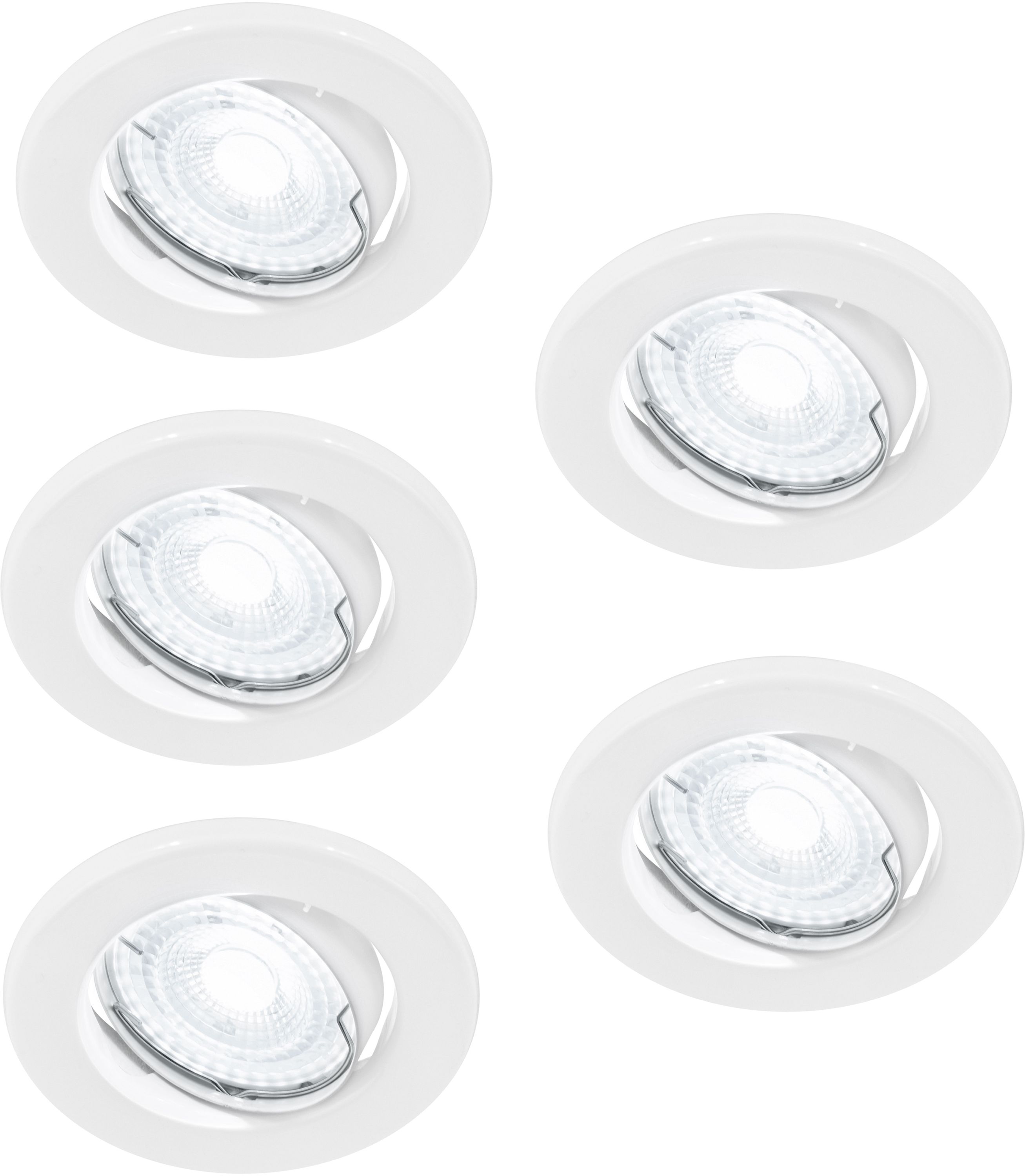 Nordlux spot encastré 5x4.7 W blanc 49760101