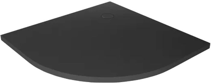 New Trendy Nex Shade receveur de douche semi-circulaire 90x90 cm anthracite B-0498