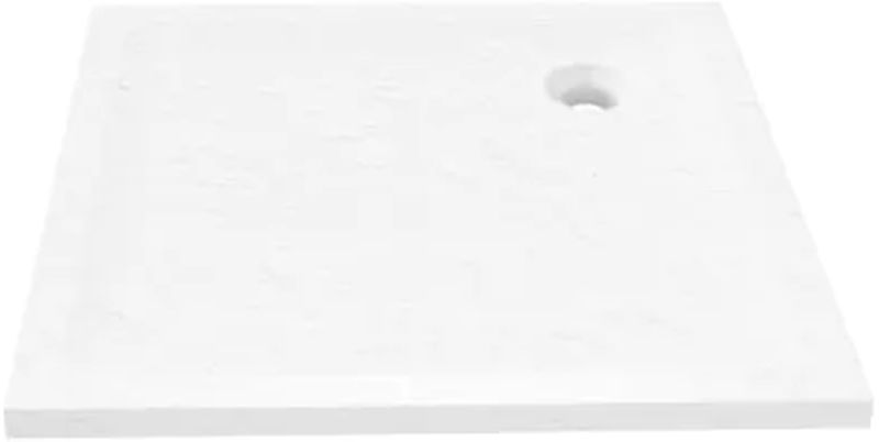 New Trendy Mild Stone receveur de douche carré 90x90 cm blanc B-0542