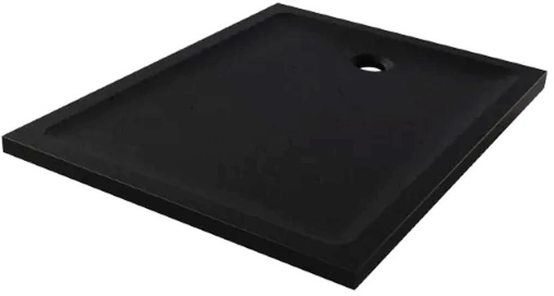 New Trendy Mild Stone receveur de douche rectangulaire 120x90 cm noir B-0598