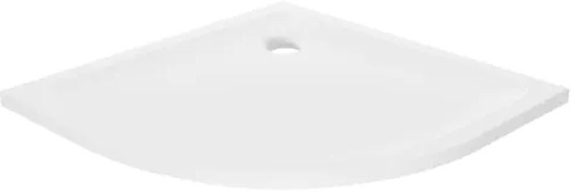 New Trendy Mild receveur de douche semi-circulaire 90x90 cm blanc B-0622