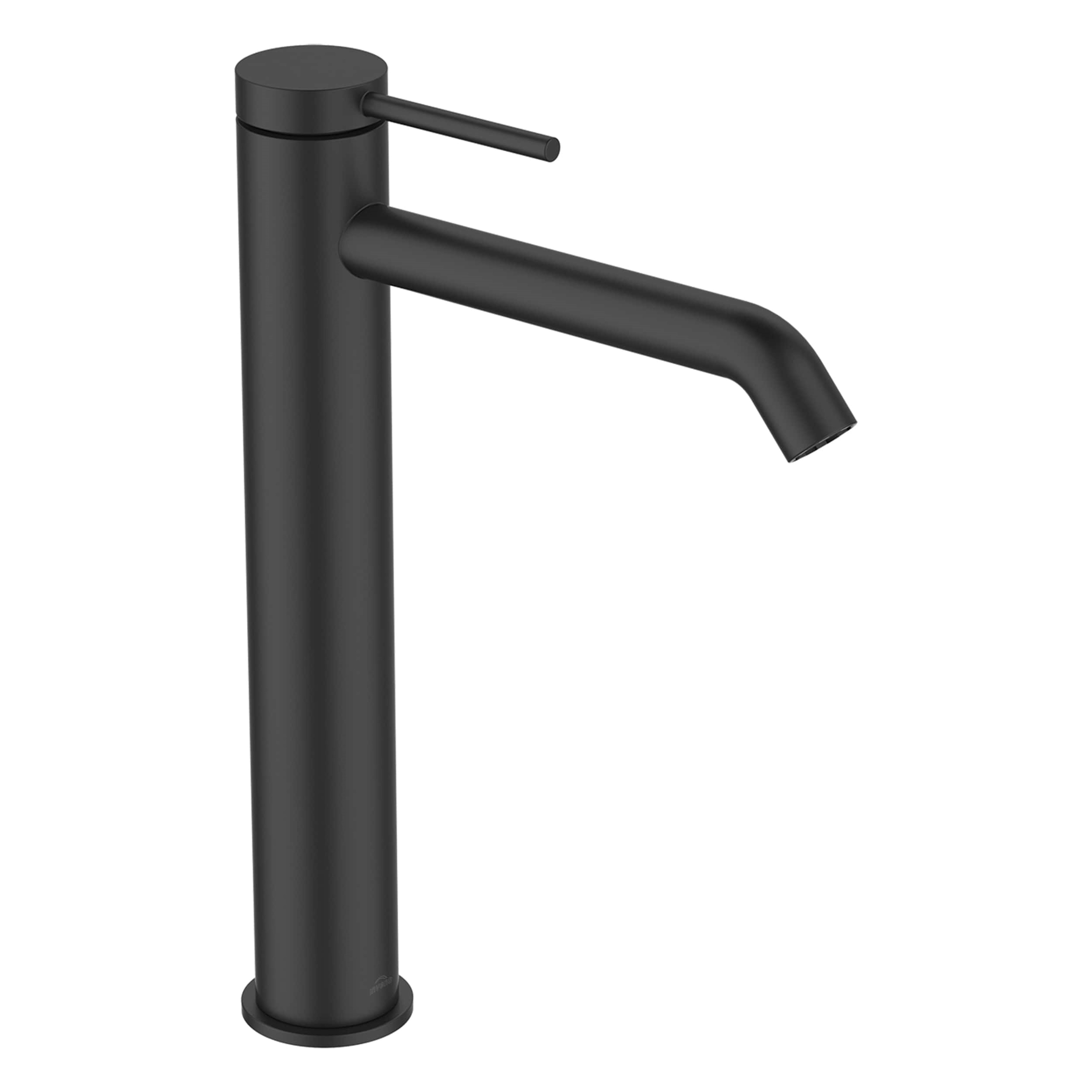 Invena Kalitea mitigeur de lavabo sur pied noir BU72W04