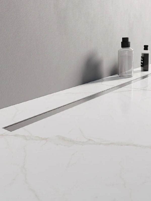 New Trendy Visio Slim évacuation linéaire 70 cm chrome OL-0087