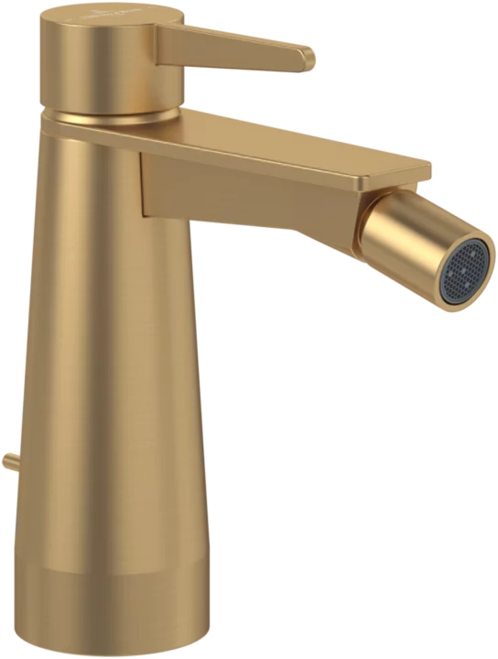 Villeroy & Boch Conum mitigeur de bidet sur pied doré TVB12700100076