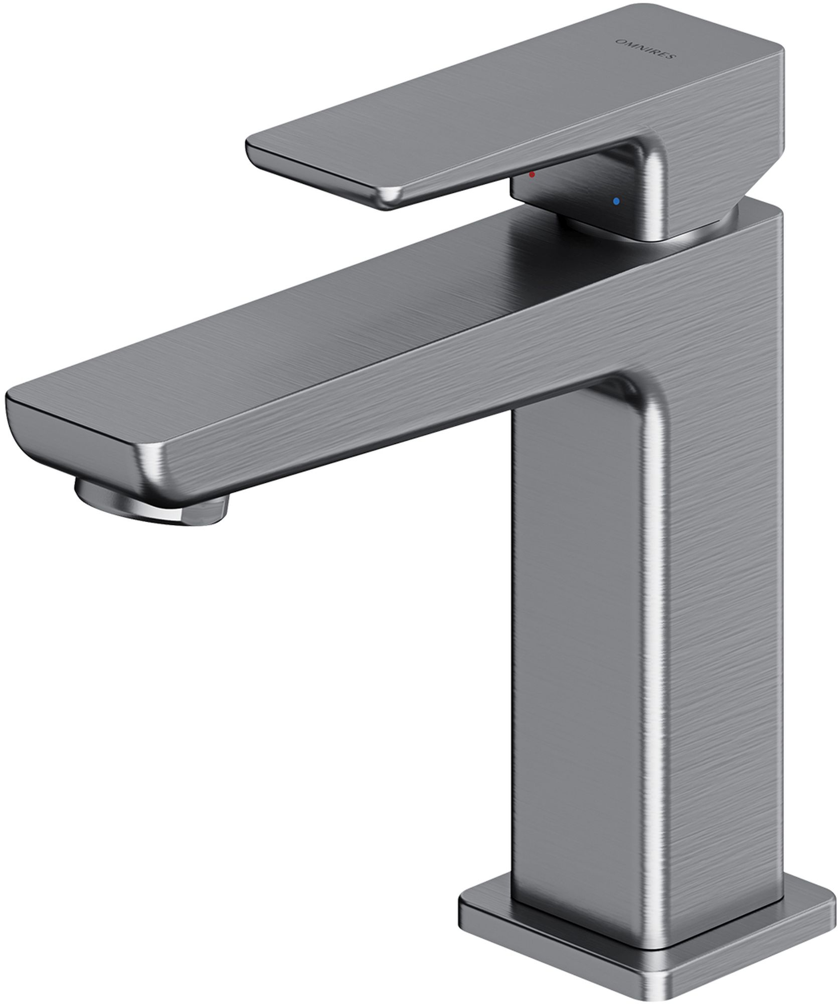 Omnires Parma mitigeur de lavabo sur pied nickel PM7410IN