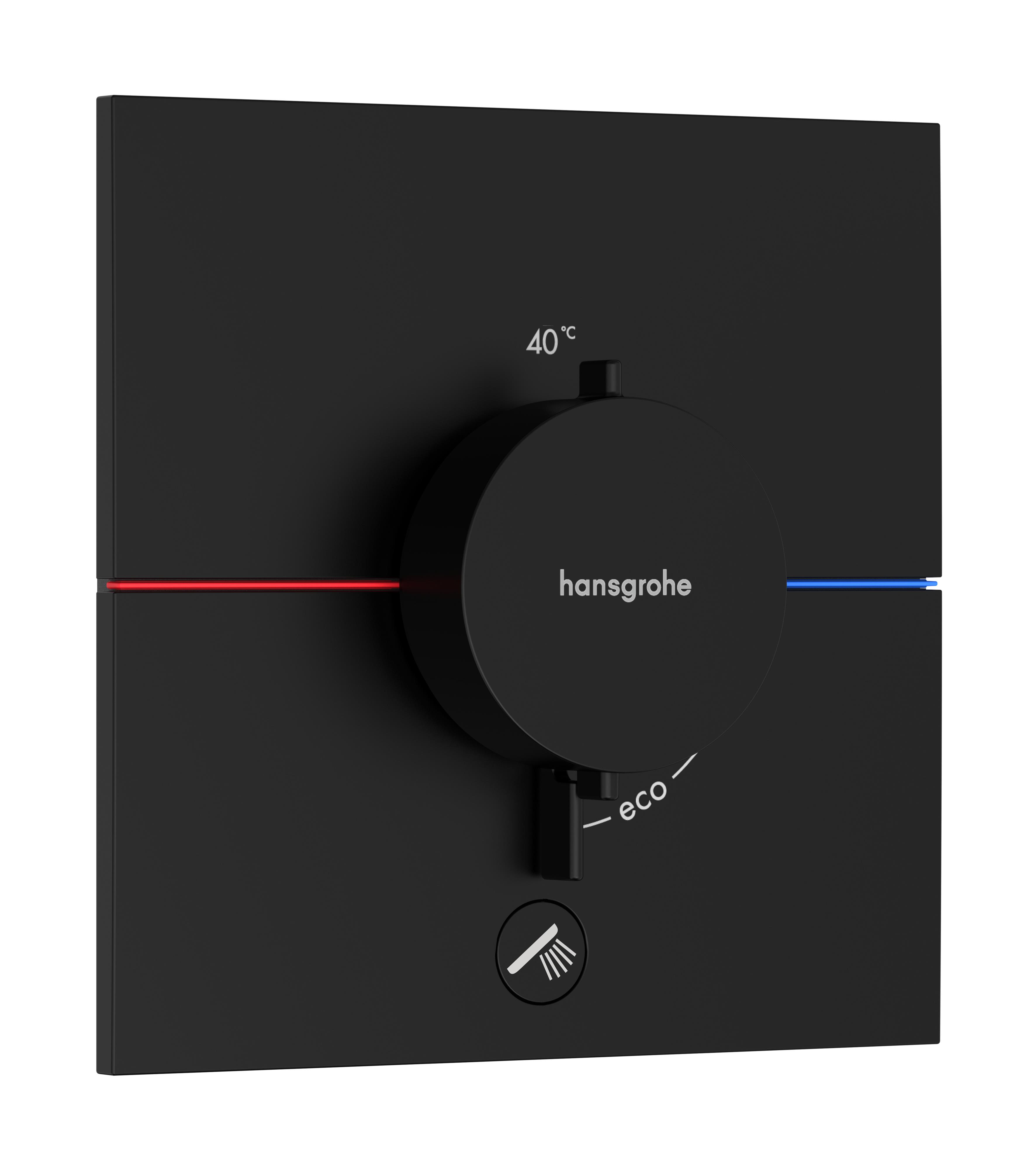 Hansgrohe ShowerSelect Comfort E mitigeur de douche encastrée oui noir 15575670