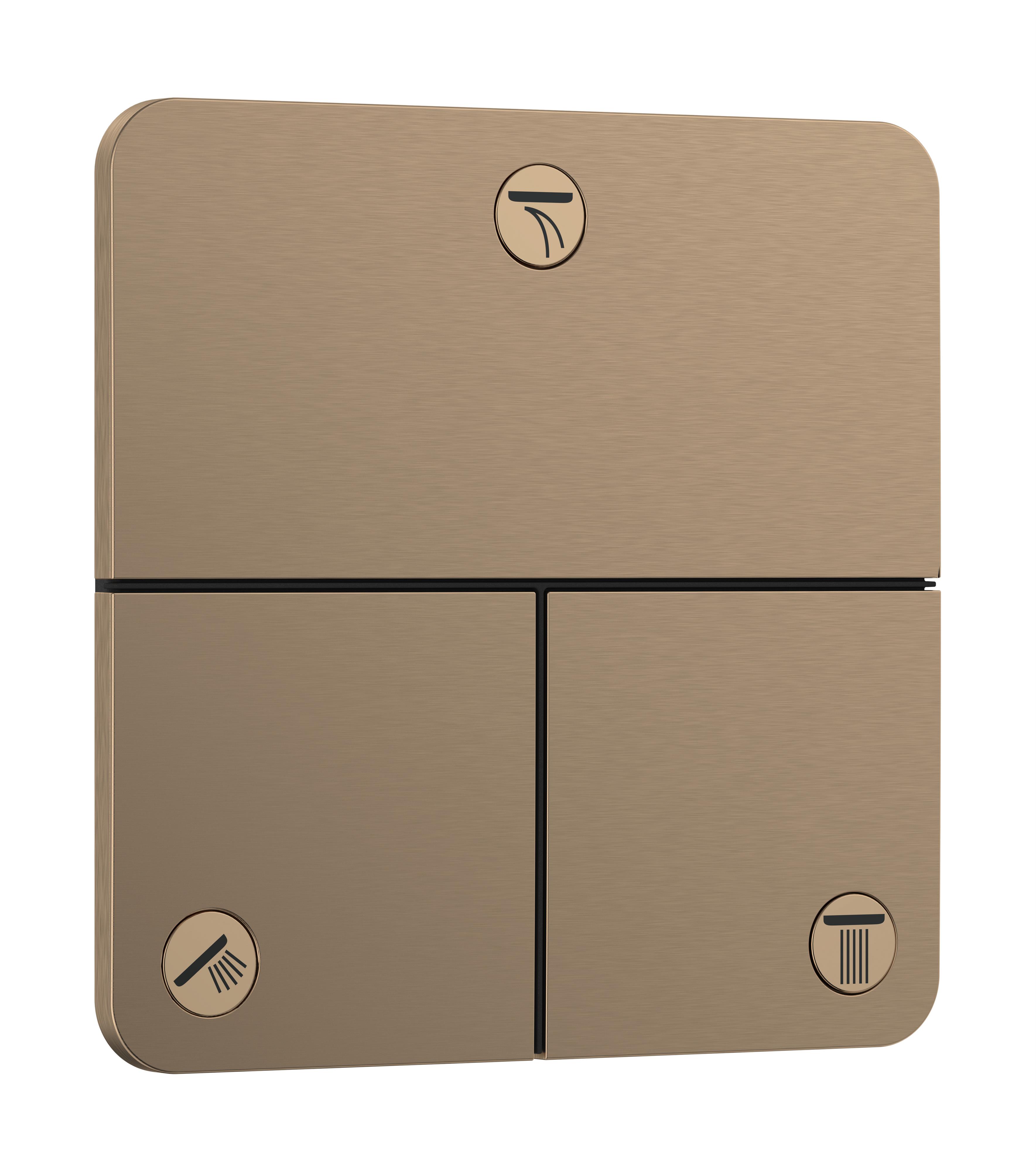 Hansgrohe ShowerSelect Comfort Q vanne d'arrêt encastrée 15587140