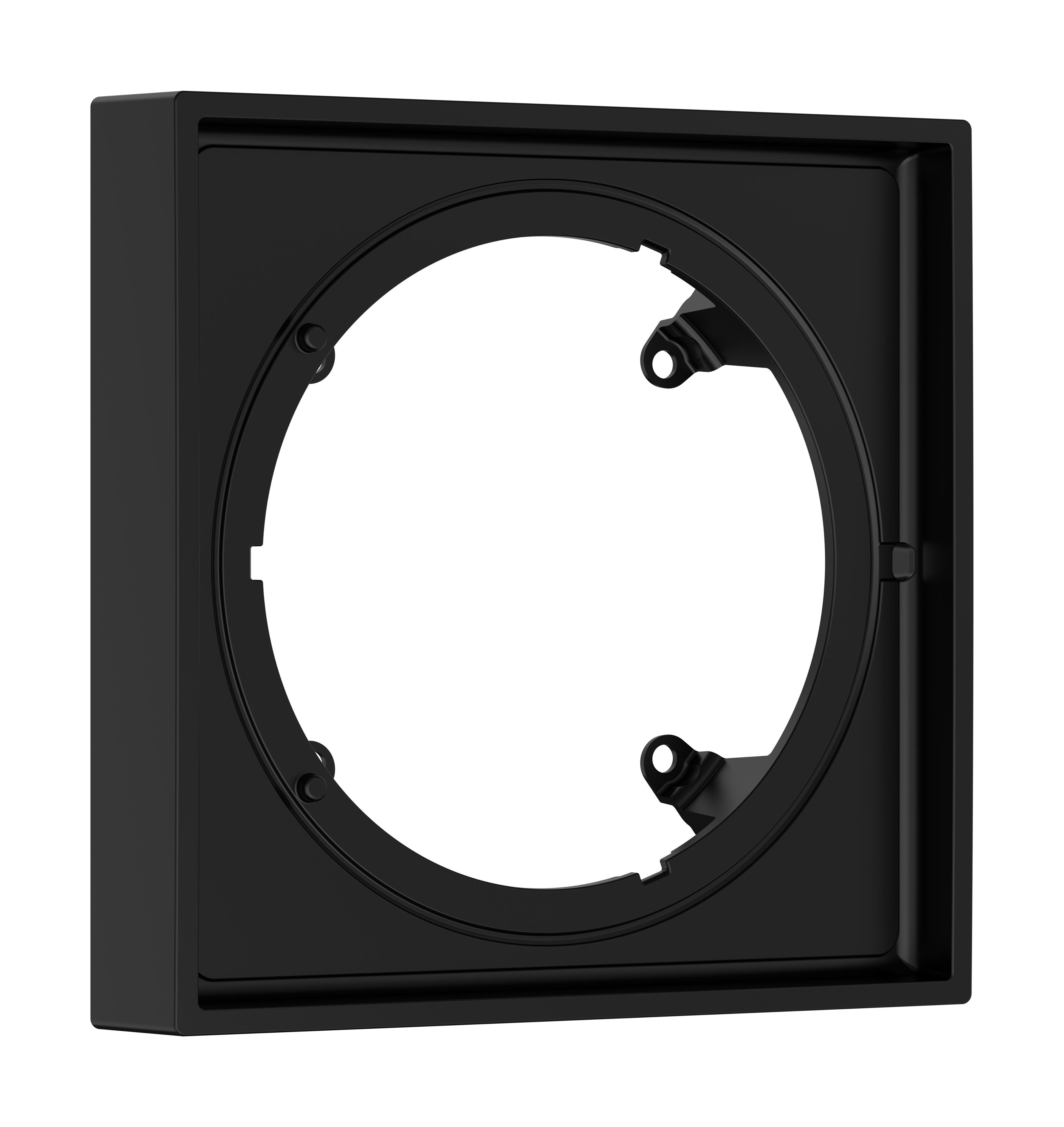 Hansgrohe ShowerSelect Comfort E rosace noir 13617670