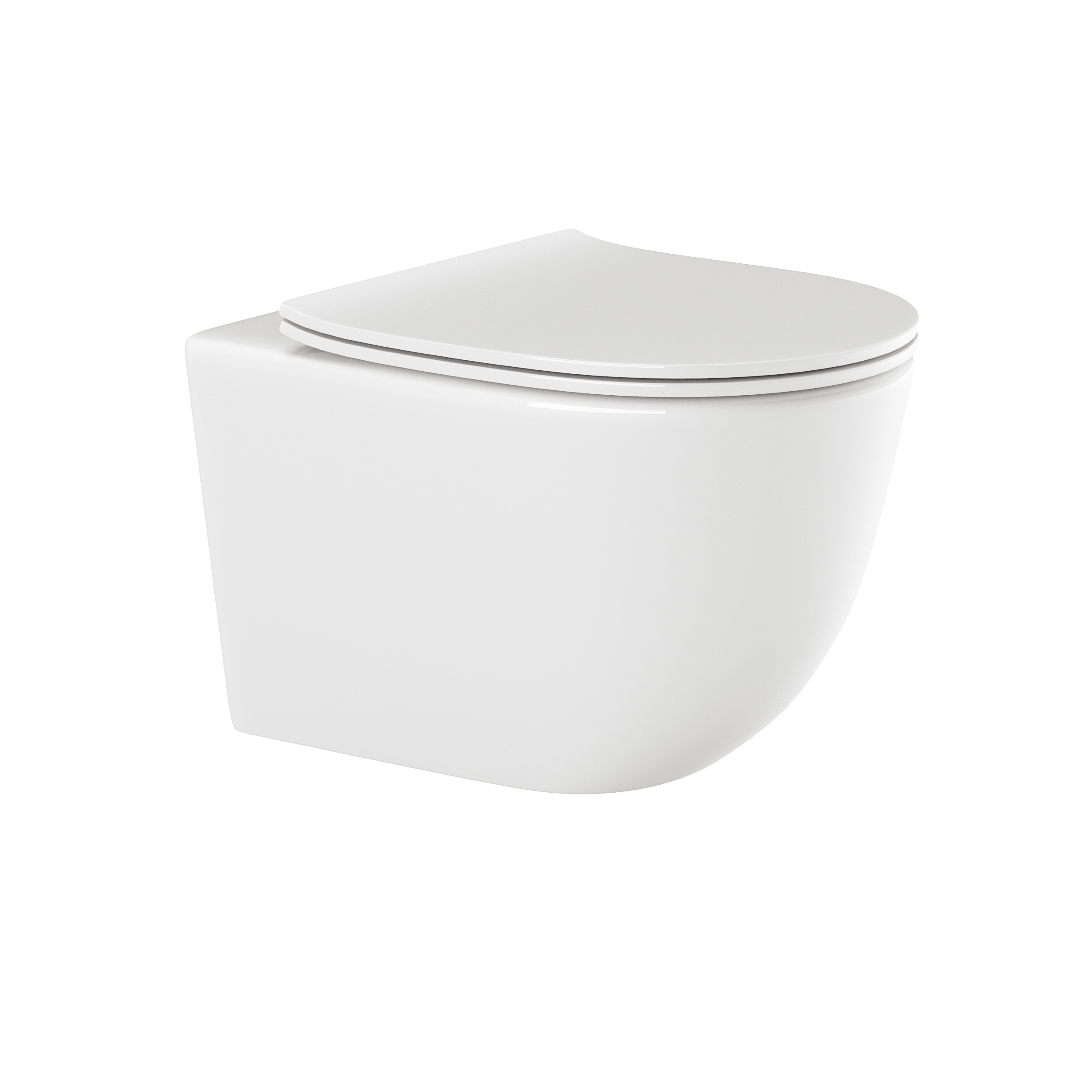 Invena Tinos cuvette de wc suspendue oui blanc CE-91-001-W