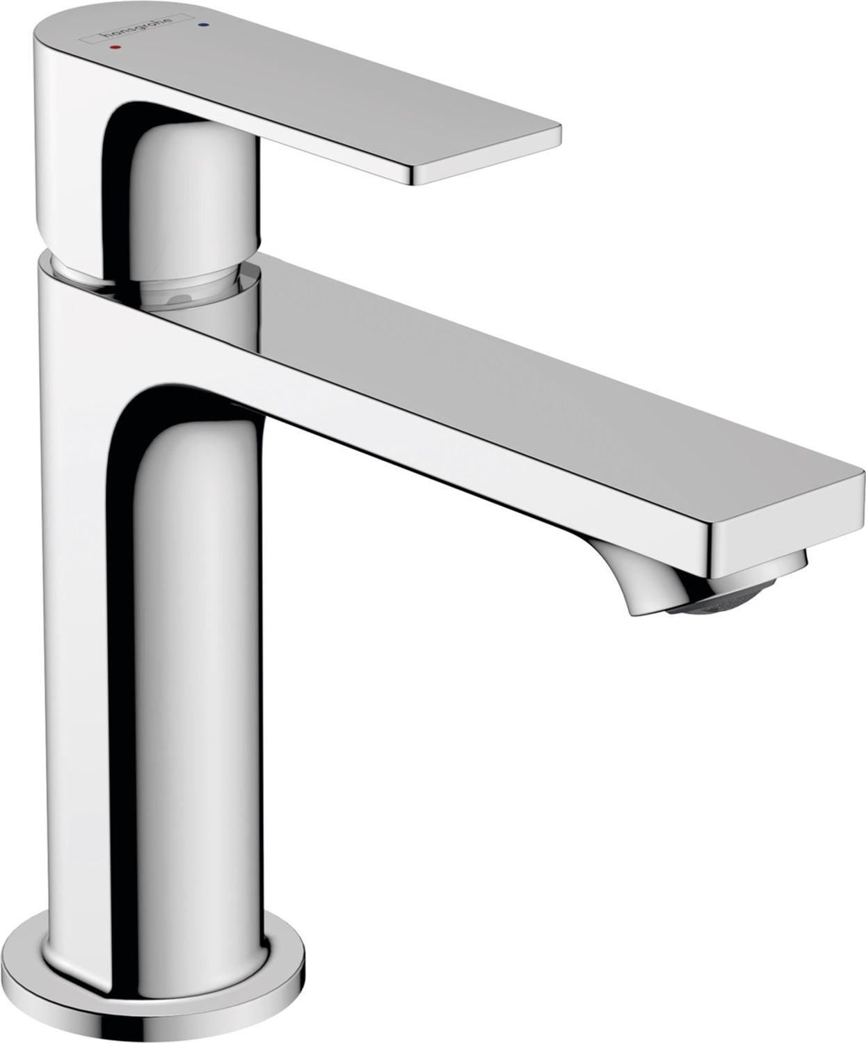 Hansgrohe Rebris E mitigeur de lavabo sur pied chrome 72557000