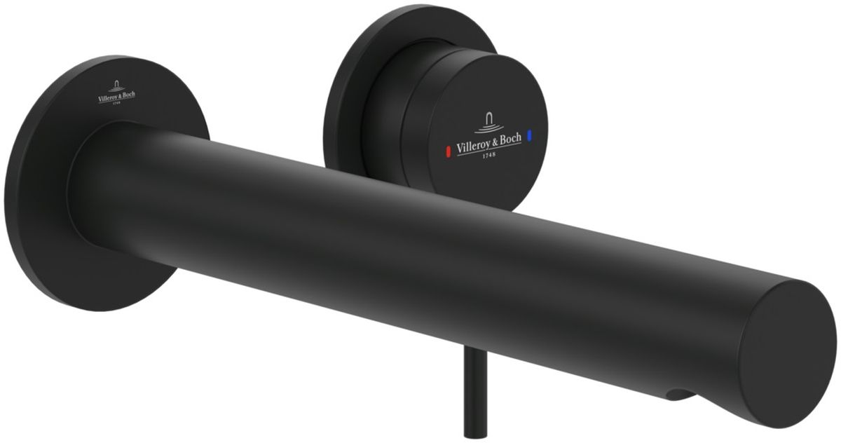 Villeroy & Boch Loop & Friends mitigeur de lavabo encastrée noir TVZ106010000K5
