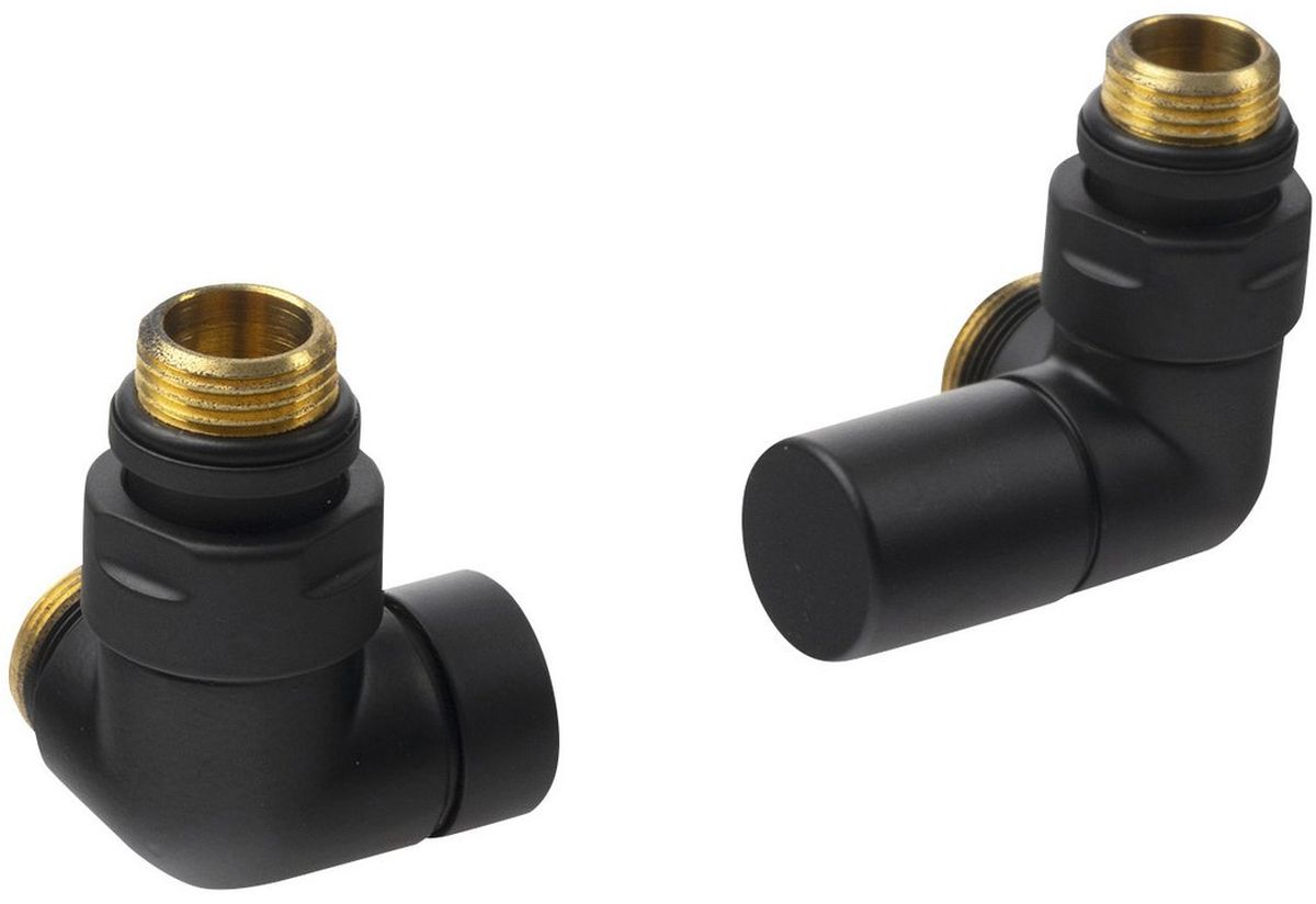 Sapho Corner Simply kit de raccordement noir CP130BS