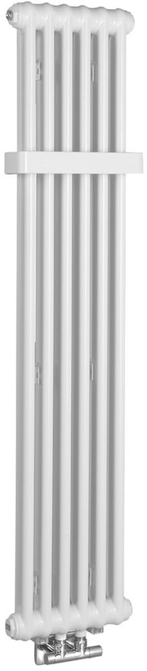 Sapho Fede radiateur de salle de bain décoratif 150x30.6 cm blanc IR192