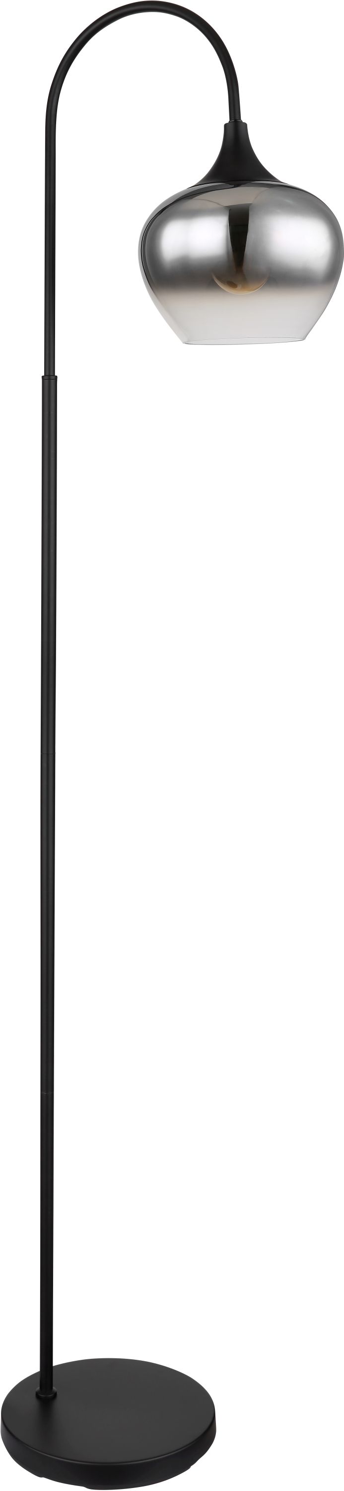 Globo Lighting Maxy lampadaire 1x40 W noir-fumé 15548S