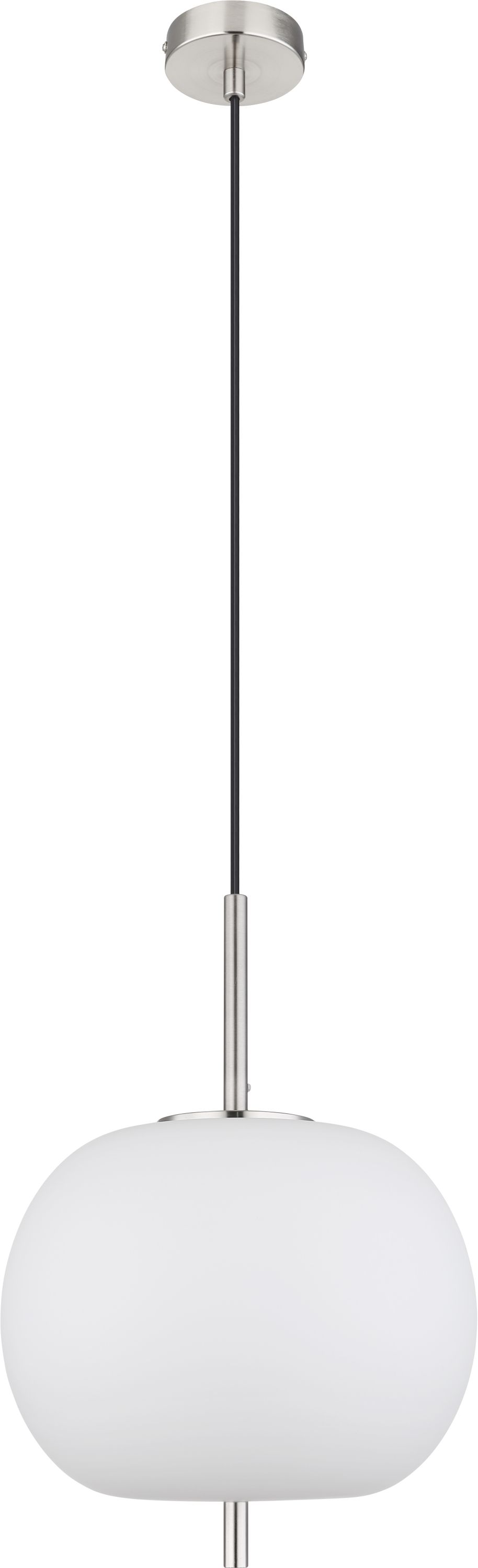 Globo Lighting Blacky I lampe suspendue 1x60 W blanc-nickel 15345H1NO
