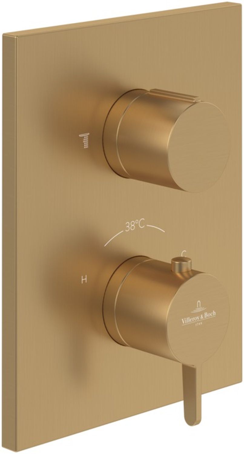 Villeroy & Boch Conum mitigeur de douche encastrée oui doré TVS12700100076