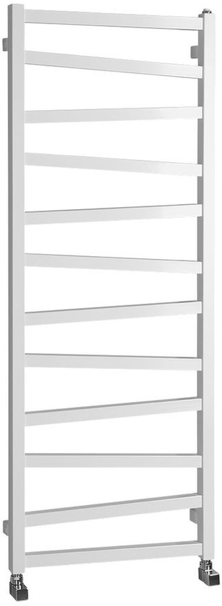 Sapho Zig radiateur de salle de bain décoratif 133.4x50 cm blanc ZG513