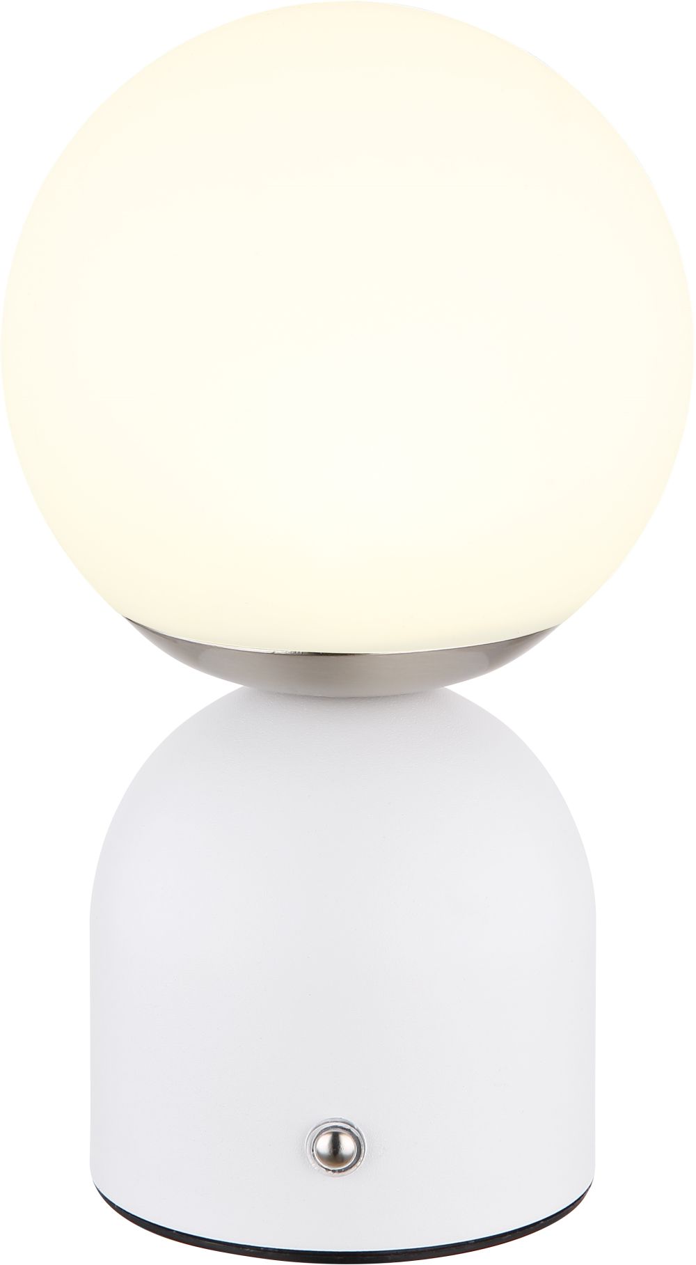 Globo Lighting Julsy lampe de table 1x2.5 W blanc-nickel 21006W
