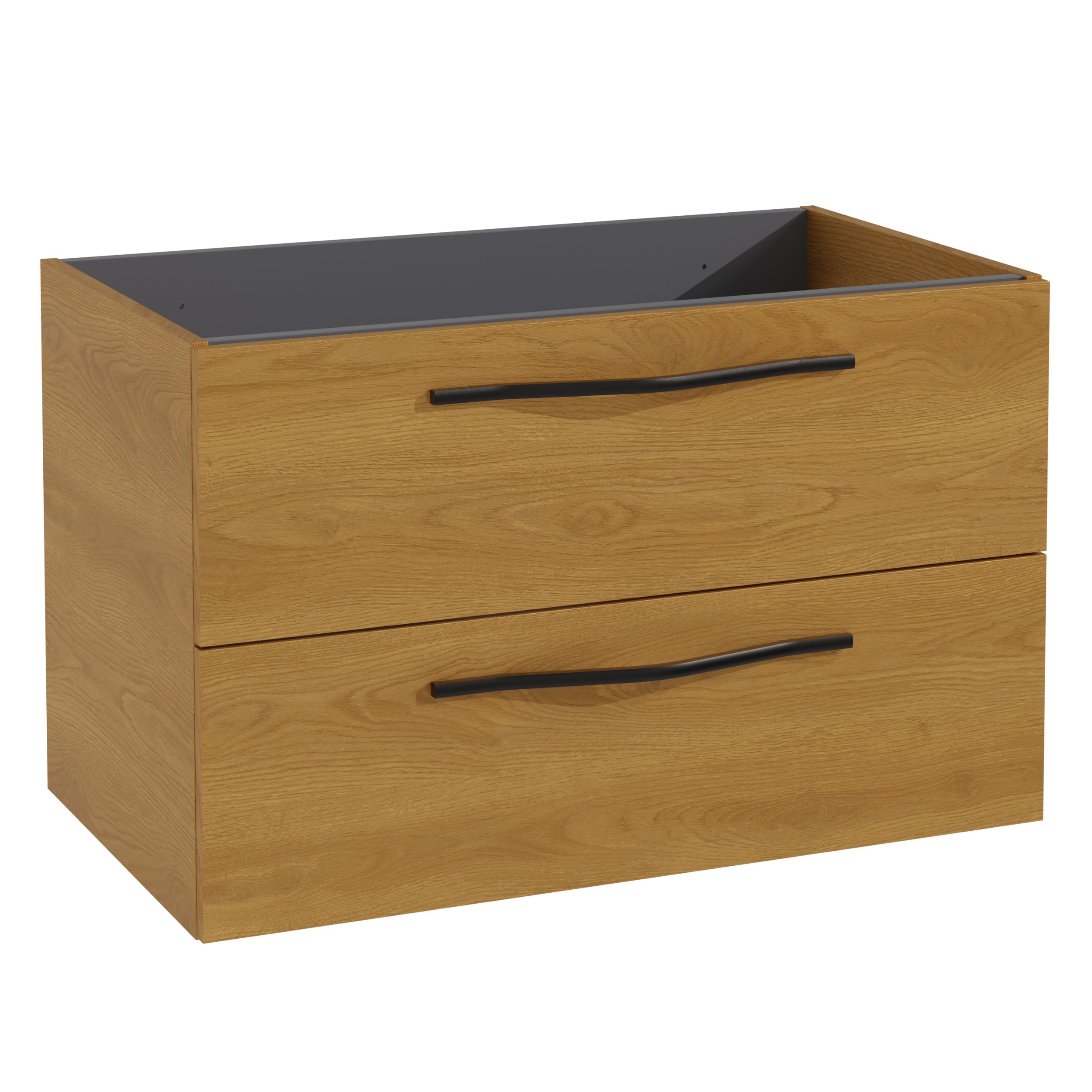Strama Pilar armoire 80x46x50 cm sous-lavabo suspendu chêne 27.103.44