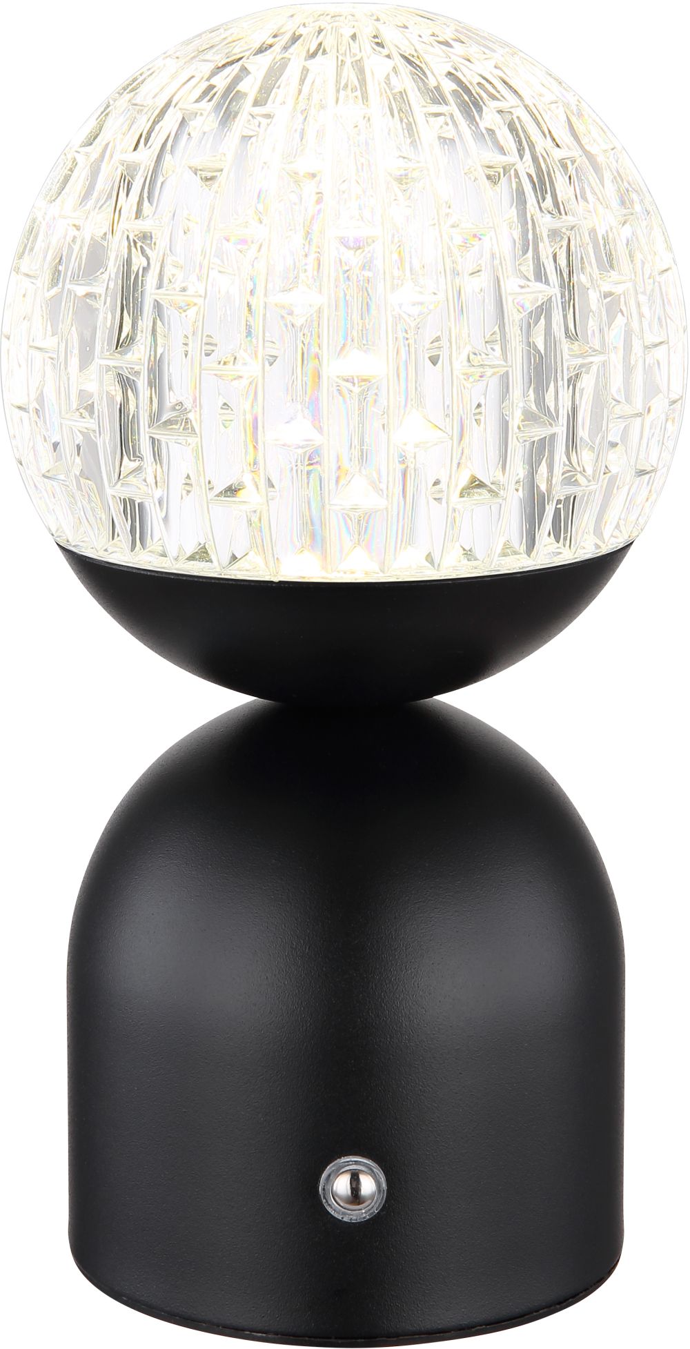 Globo Lighting Julsy lampe de table 1x2.5 W noir-transparent 21007S