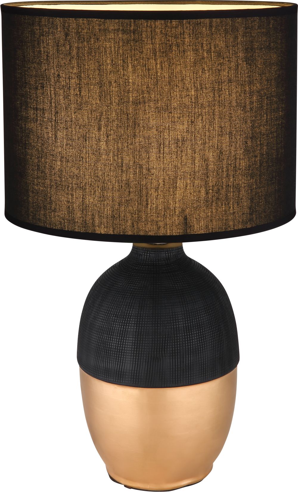 Globo Lighting Valentino lampe de table 1x40 W noir-doré 21627B
