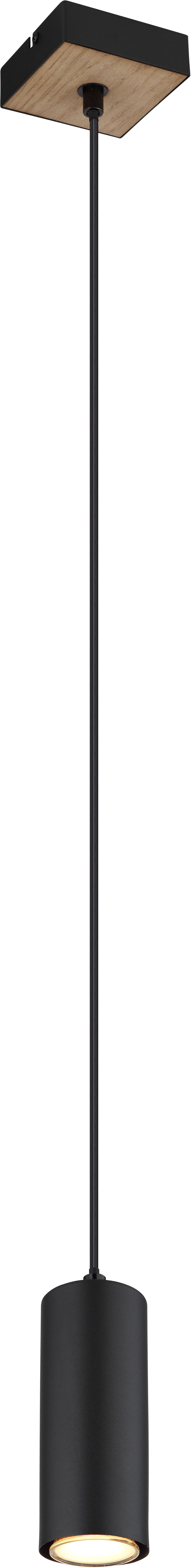 Globo Lighting Robby lampe suspendue 1x35 W noir-bois 57911HBW