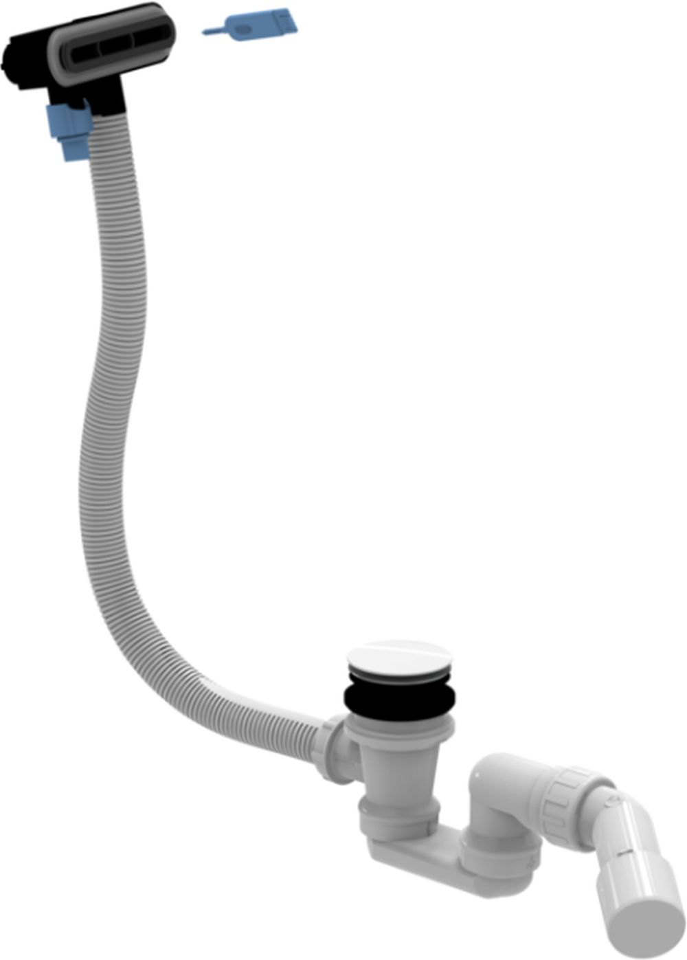 Villeroy & Boch kit de trop-plein pour baignoire noir U90959033