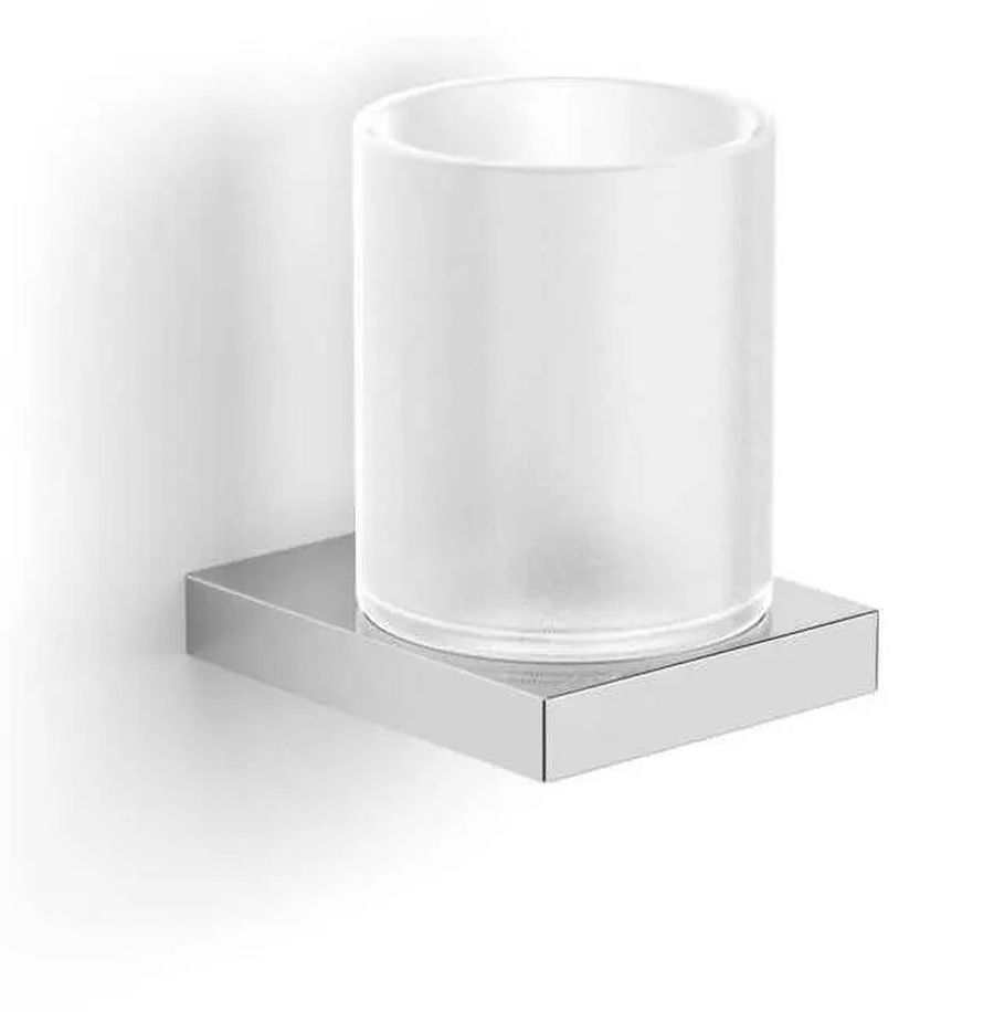 Stella Kobe gobelet pour brosse à dents blanc-chrome 10.411