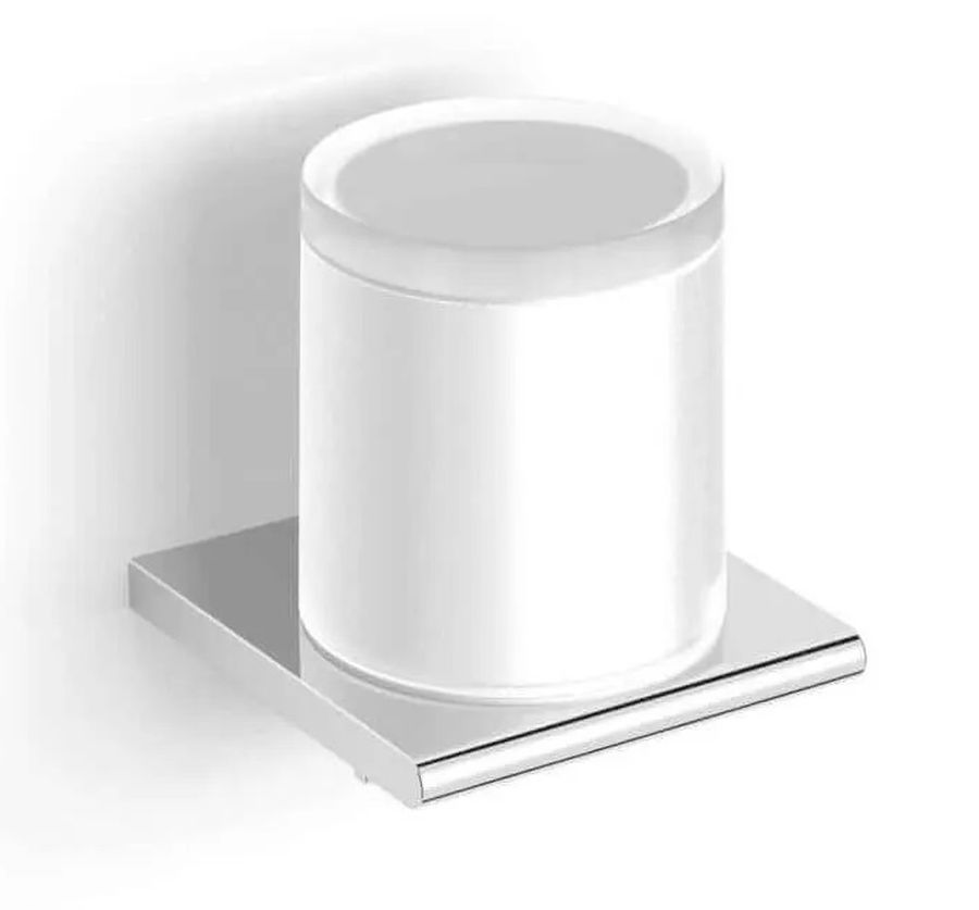 Stella Milano distributeur de savon 250 ml chrome-verre 12.425