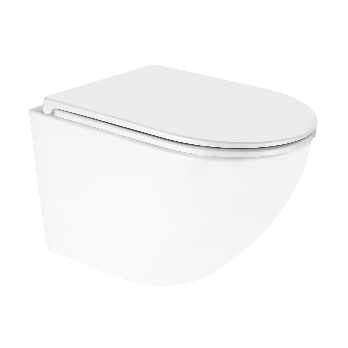 Oltens Hamnes cuvette de wc suspendue oui oui blanc brillant 42524000