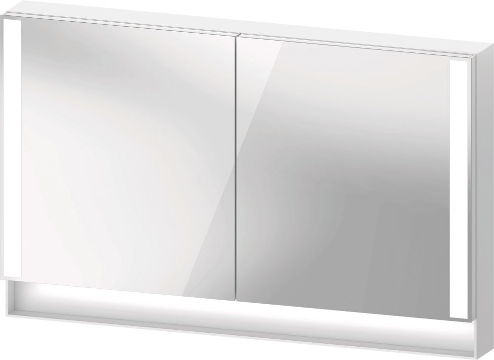 Duravit Qatego armoire 120x15.5x75 cm avec miroir blanc QA7153018180010