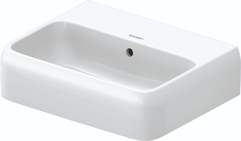 Duravit Qatego lavabo 45x35 cm rectangulaire à poser blanc 0746450060