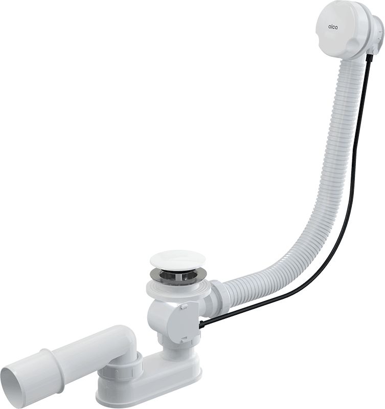 Alca siphon de baignoire blanc A51BM