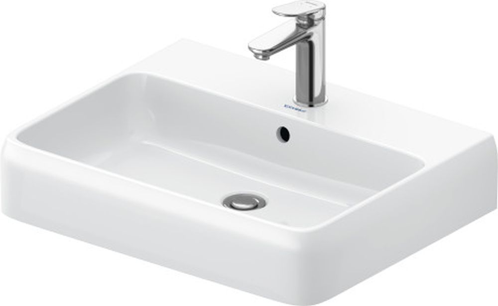 Duravit Qatego lavabo 60x47 cm rectangulaire de meuble blanc 2382600027