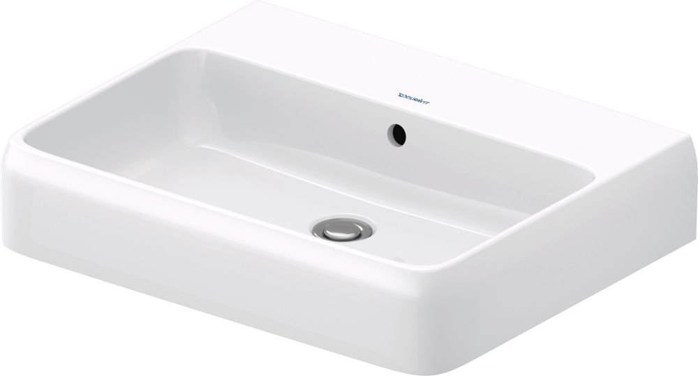 Duravit Qatego lavabo 60x47 cm rectangulaire de meuble blanc 2382602060